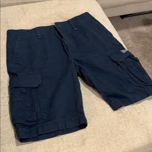 high quality Cargo Shorts navy blue